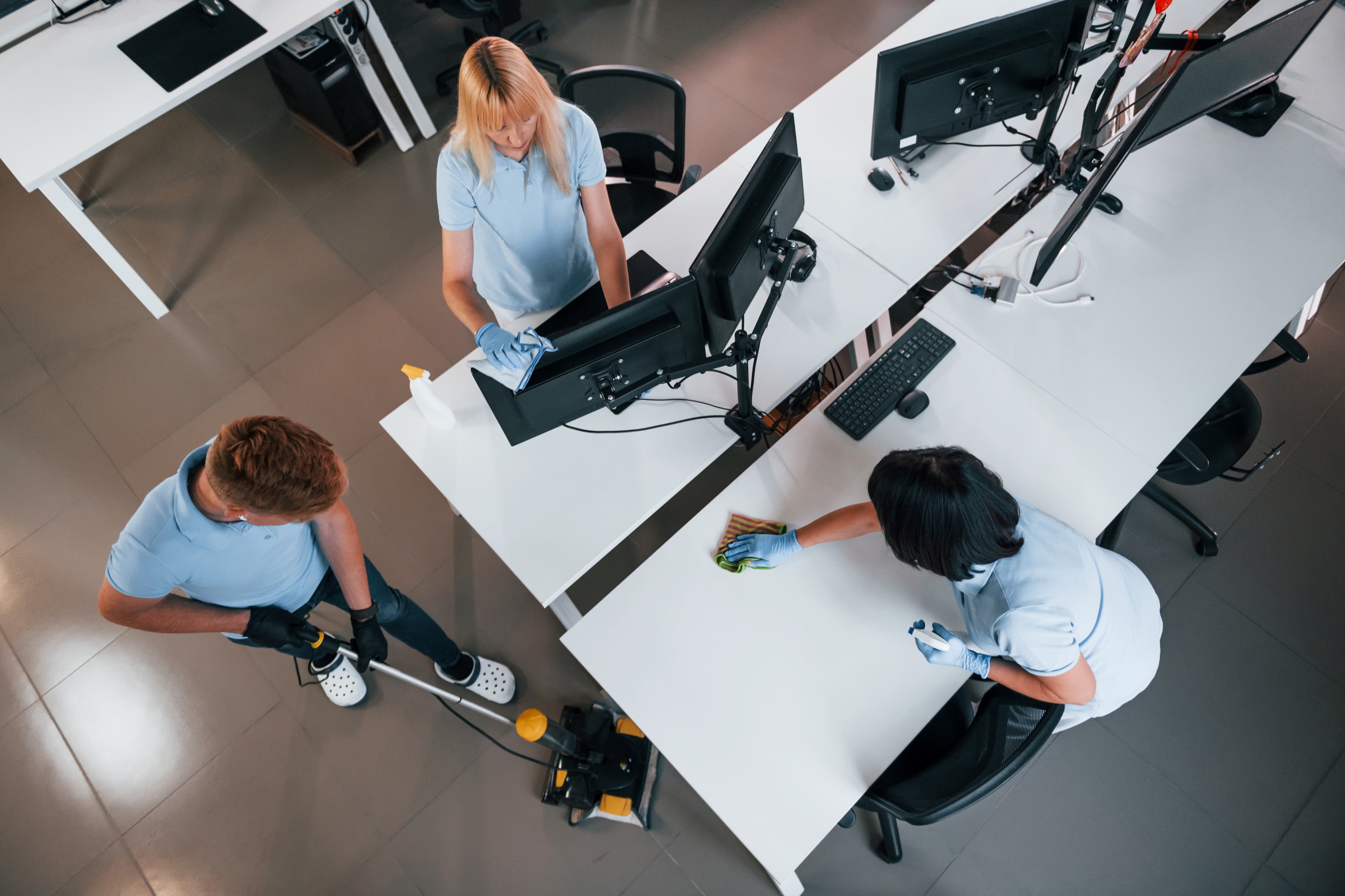 Accountancy Office Cleaning Experts at Work