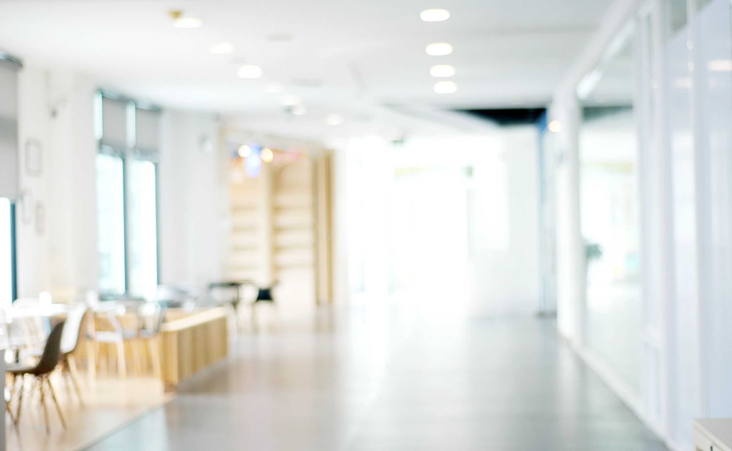 Clean retail store interior in Berkshire
